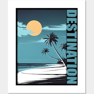 Destination Beach Posters and Art